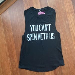 BETCHES YOU CANT SPIN WITH US TANK